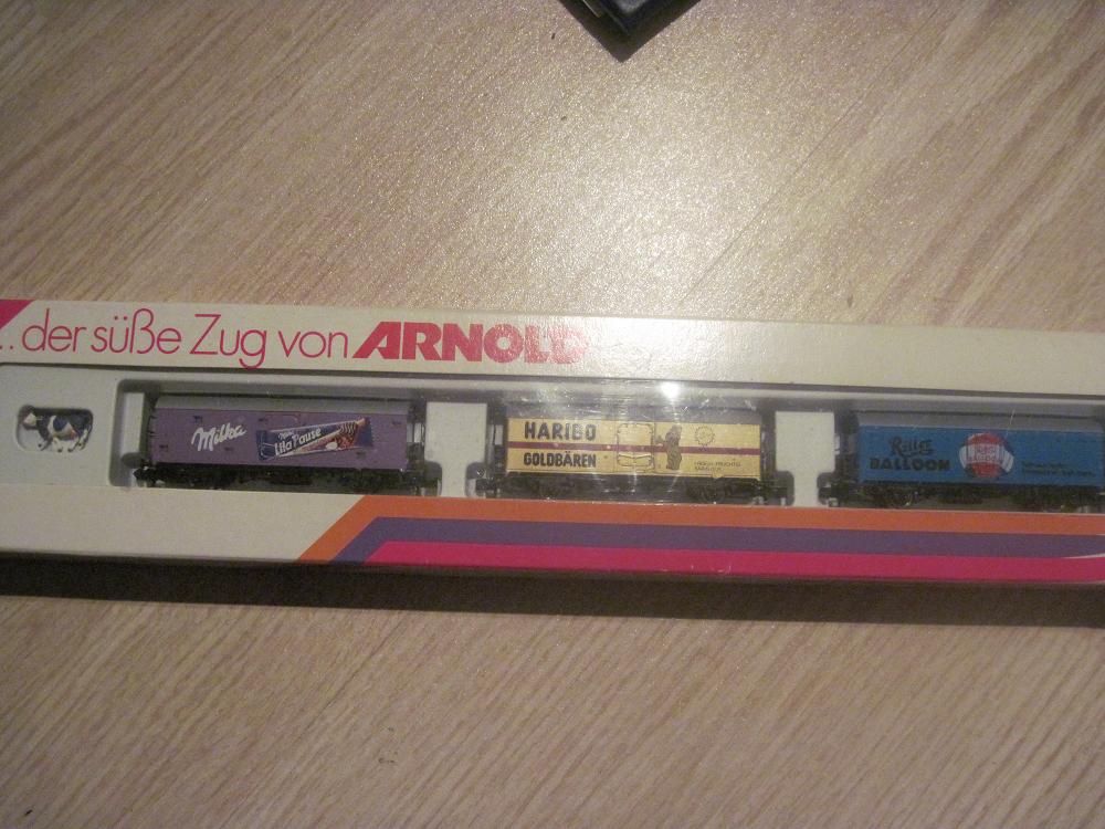 Zoetwaren wagons van Arnold