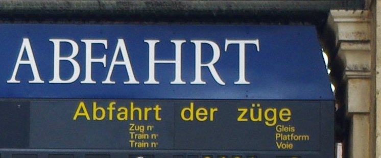 wo ist der Bahnhof?